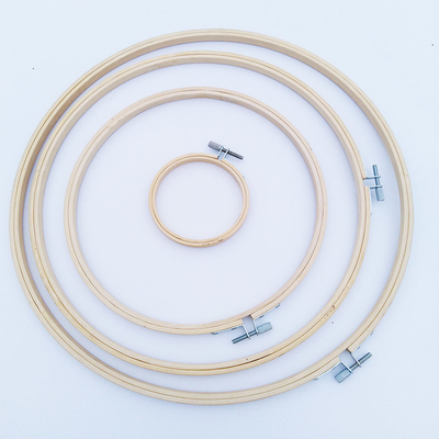 Bamboe Borduurwerk Cirkel Kruis Stitch Hoop Ring Voor Borduurwerk En Kruis Stitch Voorzieningen