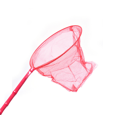 Vlindernet Meerkleurig Decoratief Kinders Speelgoed Bamboe Handle Insectenvisserij Net Voor Kinderen