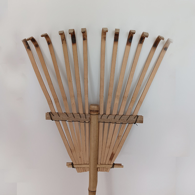 9 tand 120cm Eg van de Tuinharken van Eco van de Bamboehark de Met de hand gemaakte Vriendschappelijke