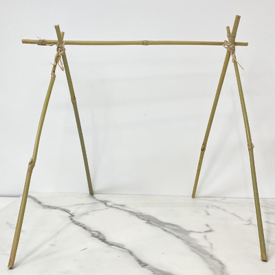 Aangepaste Natuurlijke het Bamboestaken 40cm 60cm 90cm Lengte 6mm van de Bamboe Grondstof Diameter