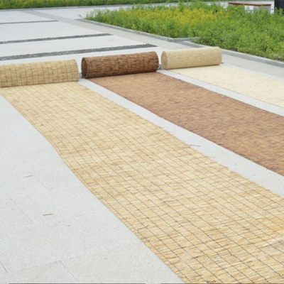 Lichtgewicht decoratieve gerolde rietomheining Eco-vriendelijke natuurlijke panelen Roller voor tuin
