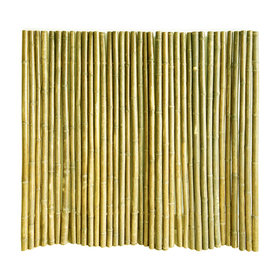 Het natuurlijke Met de hand gemaakte 1.5x1.5m Decoratieve de Binnenplaats van de Bamboeomheining Rolling Schermen