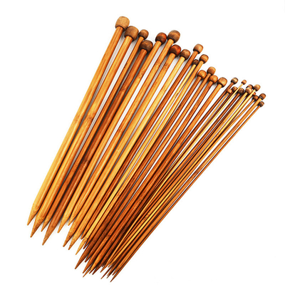 Bamboe brei-naalden DIY trui Weave brei-gereedschappen Naai accessoires Bamboe Gekarboneerde bamboe naalden voor brei-werkzaamheden