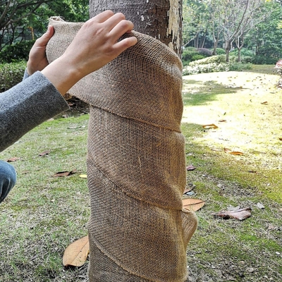 Eco-vriendelijke natuurlijke jute stof voor tuin, ambacht, bekleding, huisversiering, cadeauverpakking