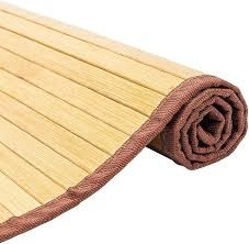100% Natuurlijk Premium Bamboe Tapijt Milieuvriendelijk Duurzaam Bamboe Mat